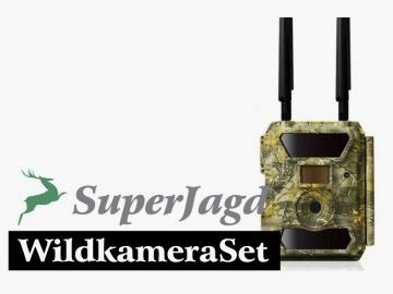 SuperJagd Wildcamera Set 3 met SuperJagd LTE 4G