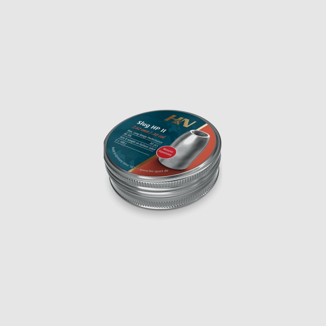 H&N Slug HP II 7,62mm (.30) | 54 gr, Bild 1 von 3