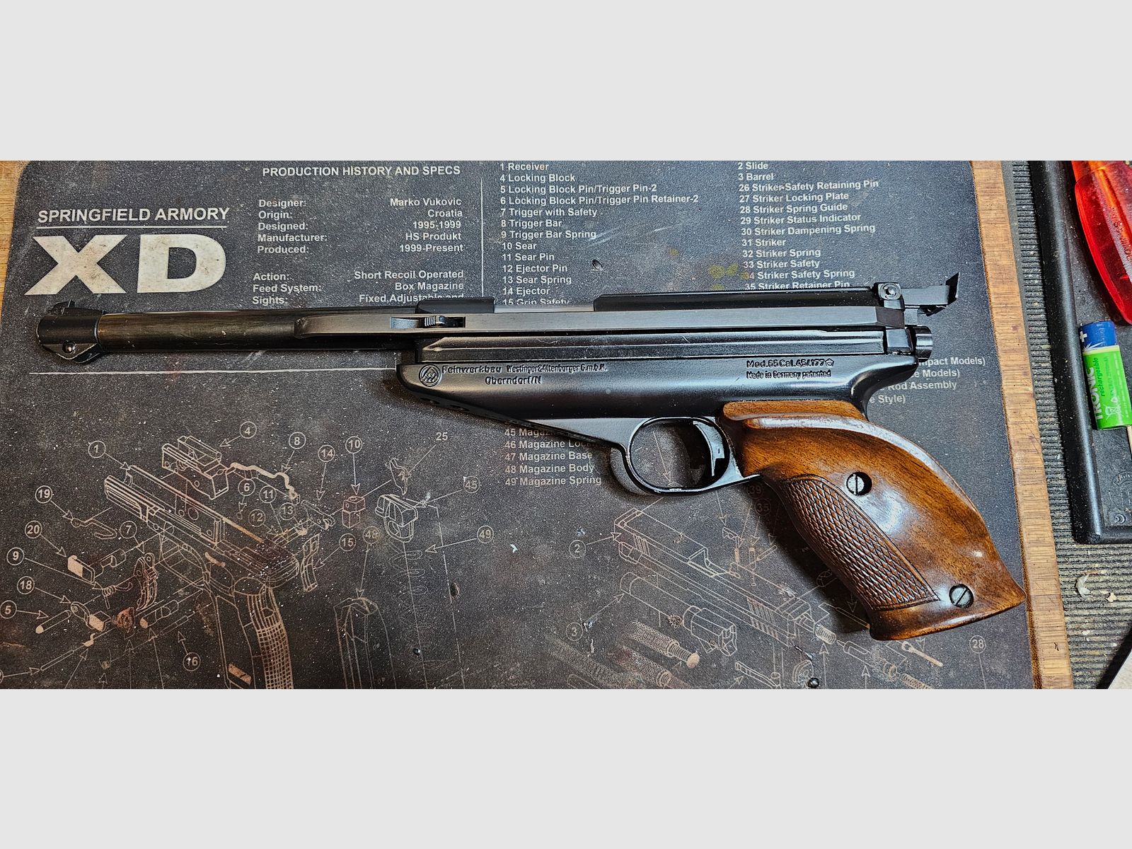 Feinwerbau Mod. 65 Pistole