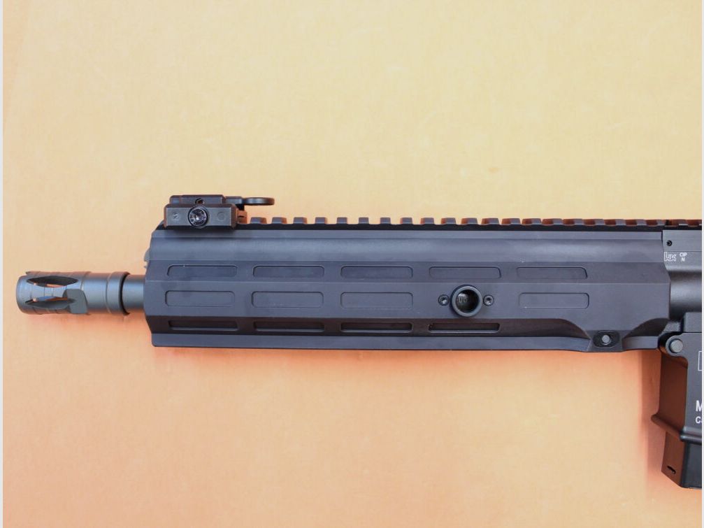 Heckler&Koch Ha.Büchse .223Rem Heckler&Koch/H&K MR223 A3 SPORT 11" Lauf Schwarz, Gas-Piston-System AR-15/HK416