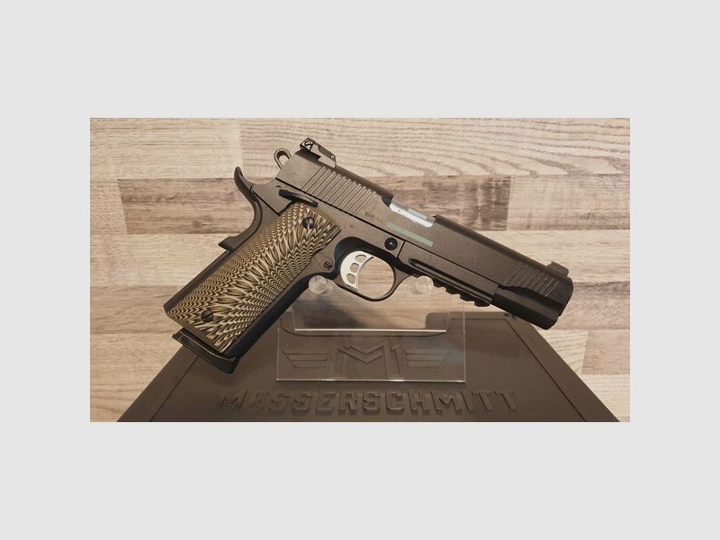 Neuware vom Fachhandel - Pistole Messerschmitt ME 1911 Black Kal. .45ACP + Koffer und 2 Magazine