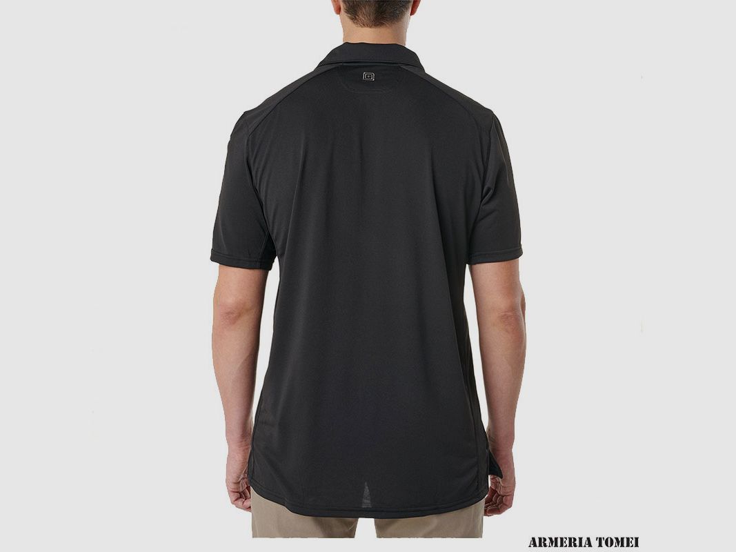 POLO – 5.11 – KURZE ÄRMEL PARAMOUNT Schwarz, Bild 2 von 2
