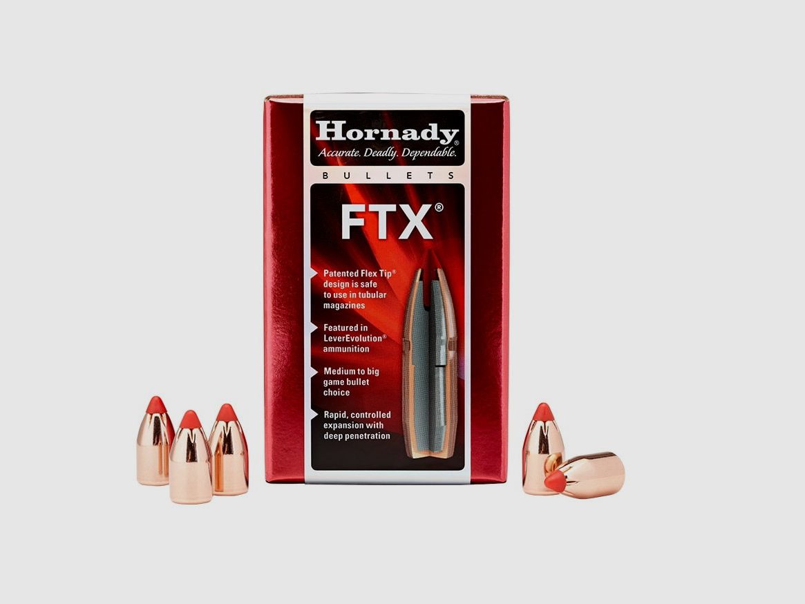 HORNADY Kugelpatronen .300AAC BlackoutFTX 20 Stk 8,8g/135grs