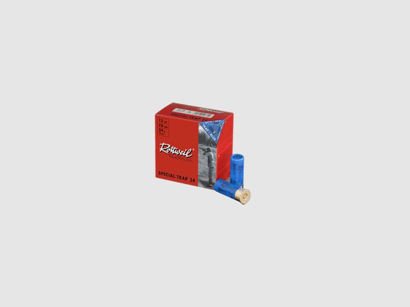 ROTTWEIL Sport-Schrotpatronen 12/70 SPECIAL Trap 24 25 Stk 2,4mm #7,5