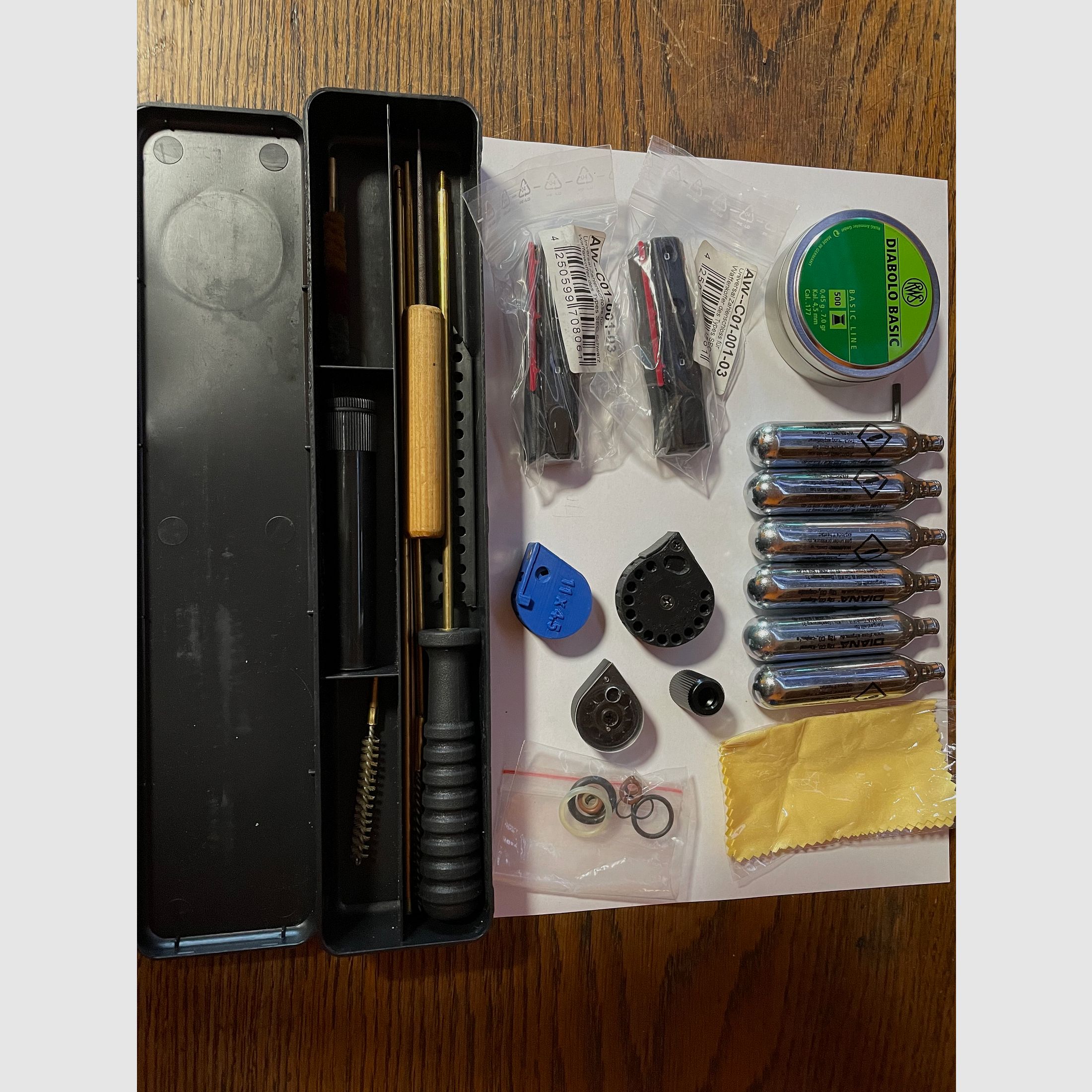 Diana Trailscout Wood Co2 4.5 diabolo p18