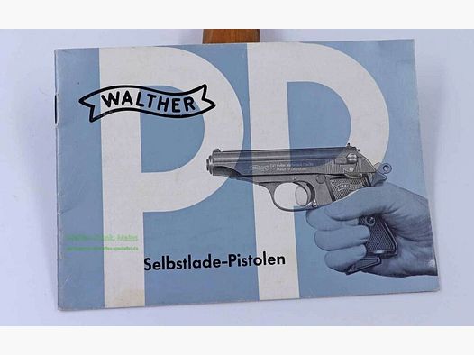 Walther - Ulm Mode d'emploi, Mod. PP original