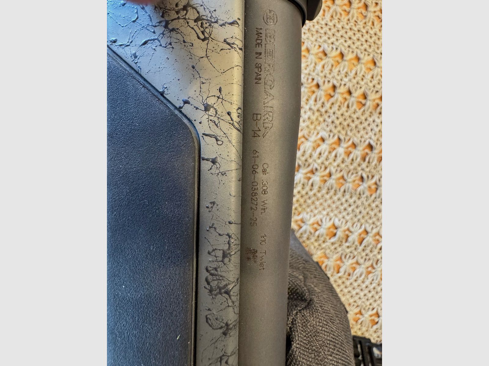 Offering BERGARA bolt-action rifle B14 Wilderness Thumbhole