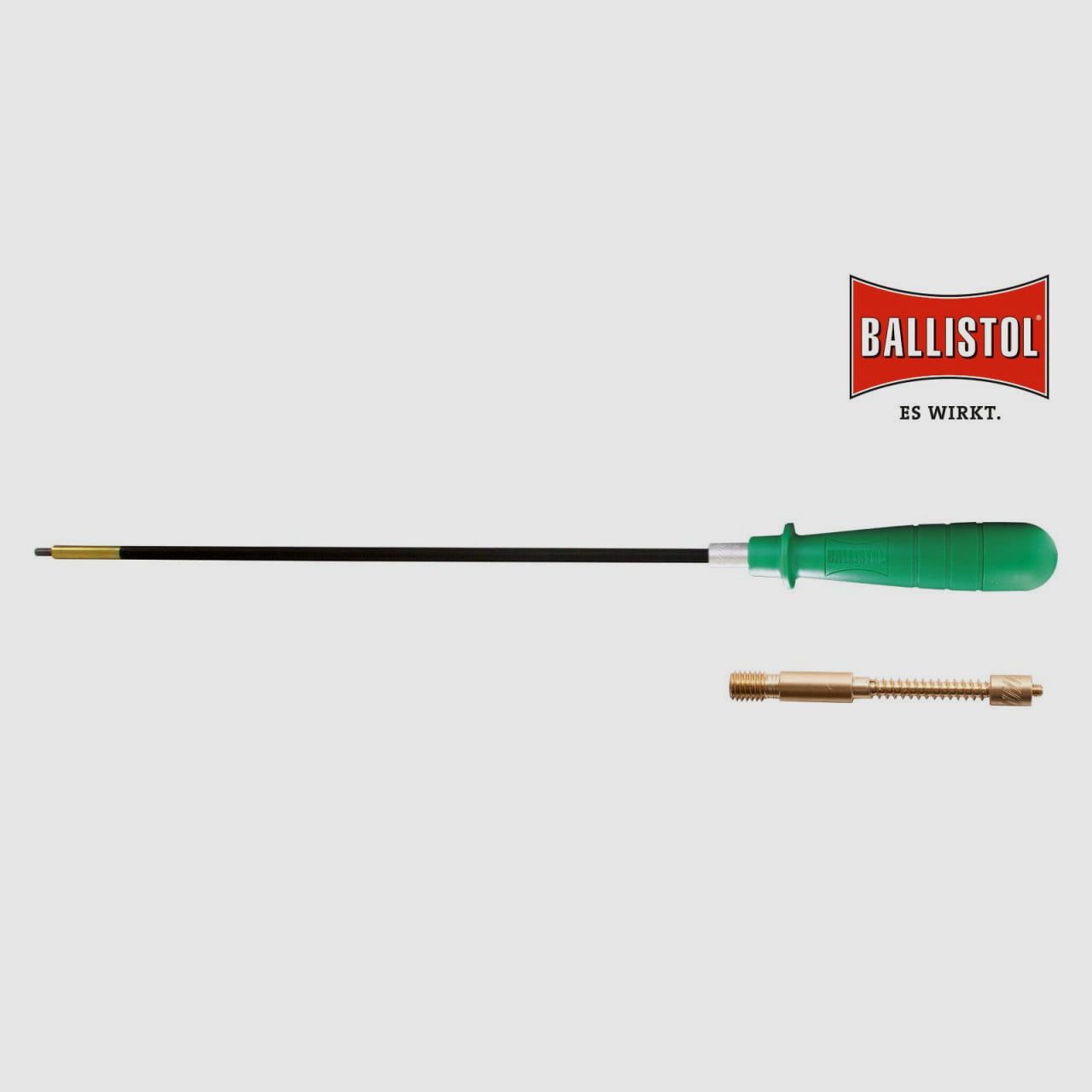Ballistol Carbon-Putzstock kurz 23 cm mit Zubehör