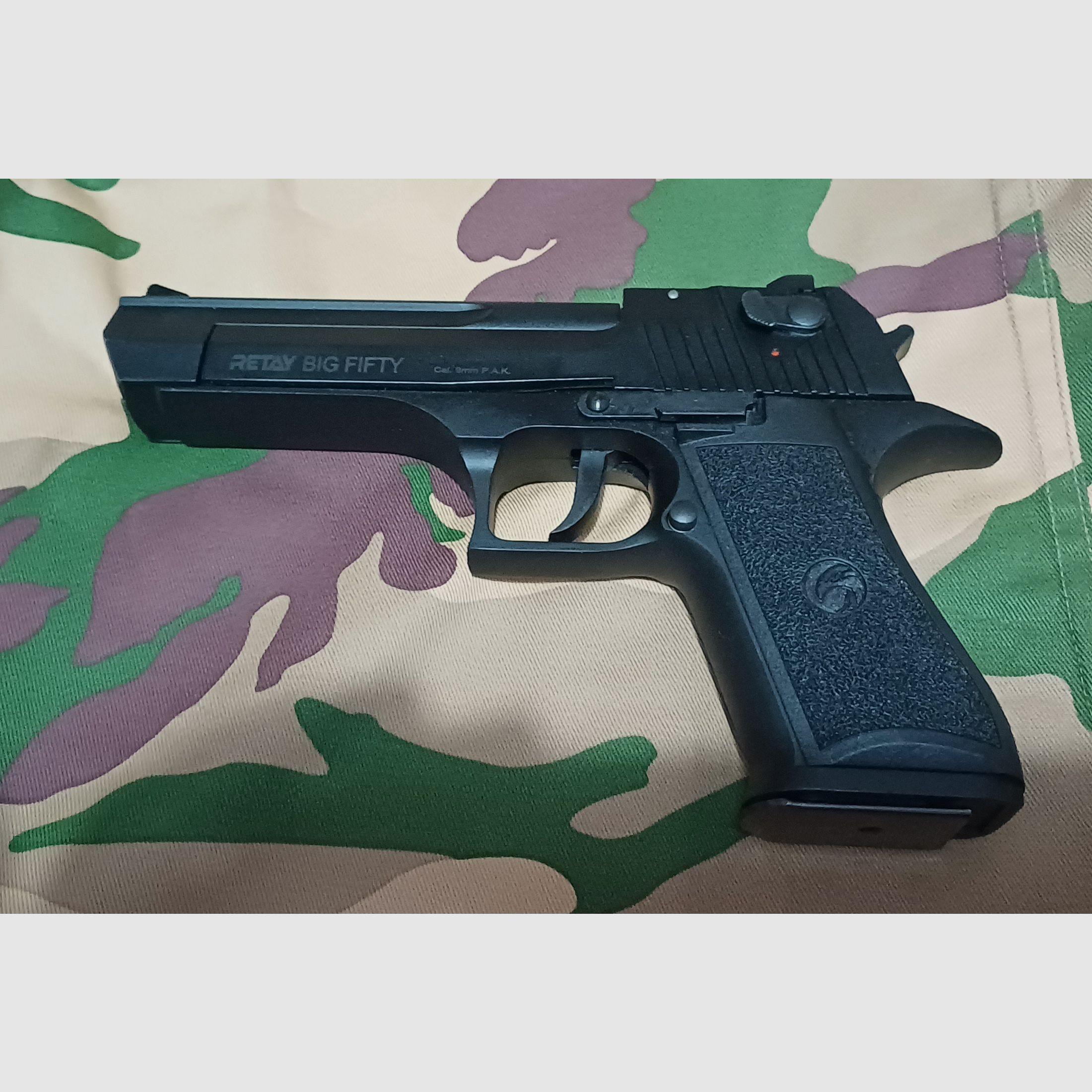 Blank firing pistol RETAY Big Fifty PTB 1074 black