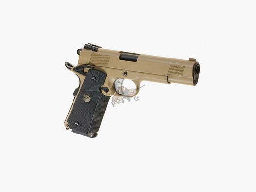 M1911 MEU Full Metal, GBB Desert -F-