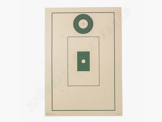 Pinnecke und Engelhardt 25 Zielscheiben Scheibenkarton