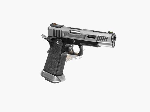 WE Hi-Capa 5.1 Force Full Metal Silver GBB -F-