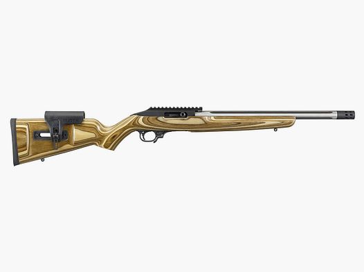 RUGER 10/22® COMPETITION .22 LR 16,1"/41CM NATURAL BRAUN LAMINATE