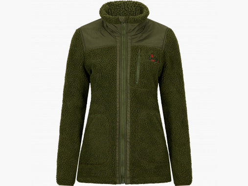 il Lago Red Level Faserpelzjacke Cumbria Damen, beheizbar (Oliv) | 2XL