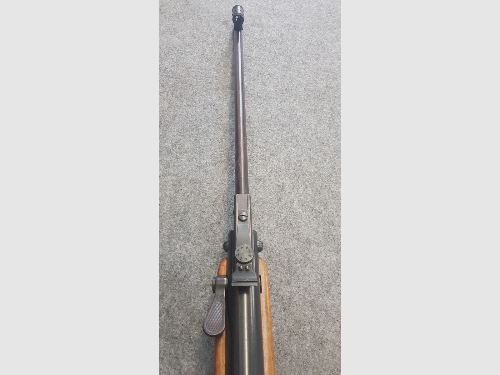 Sehr altes Weihrauch HW55 T  mit Tiroler Walnussschaft Knicker Luftgewehr  ohne F-Zeichen aus den 60iger Jahren cal. 4,5mm Diabolo