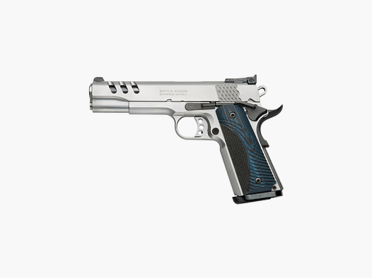 Pistolet Smith & Wesson SW1911 .45 Auto Srebrny