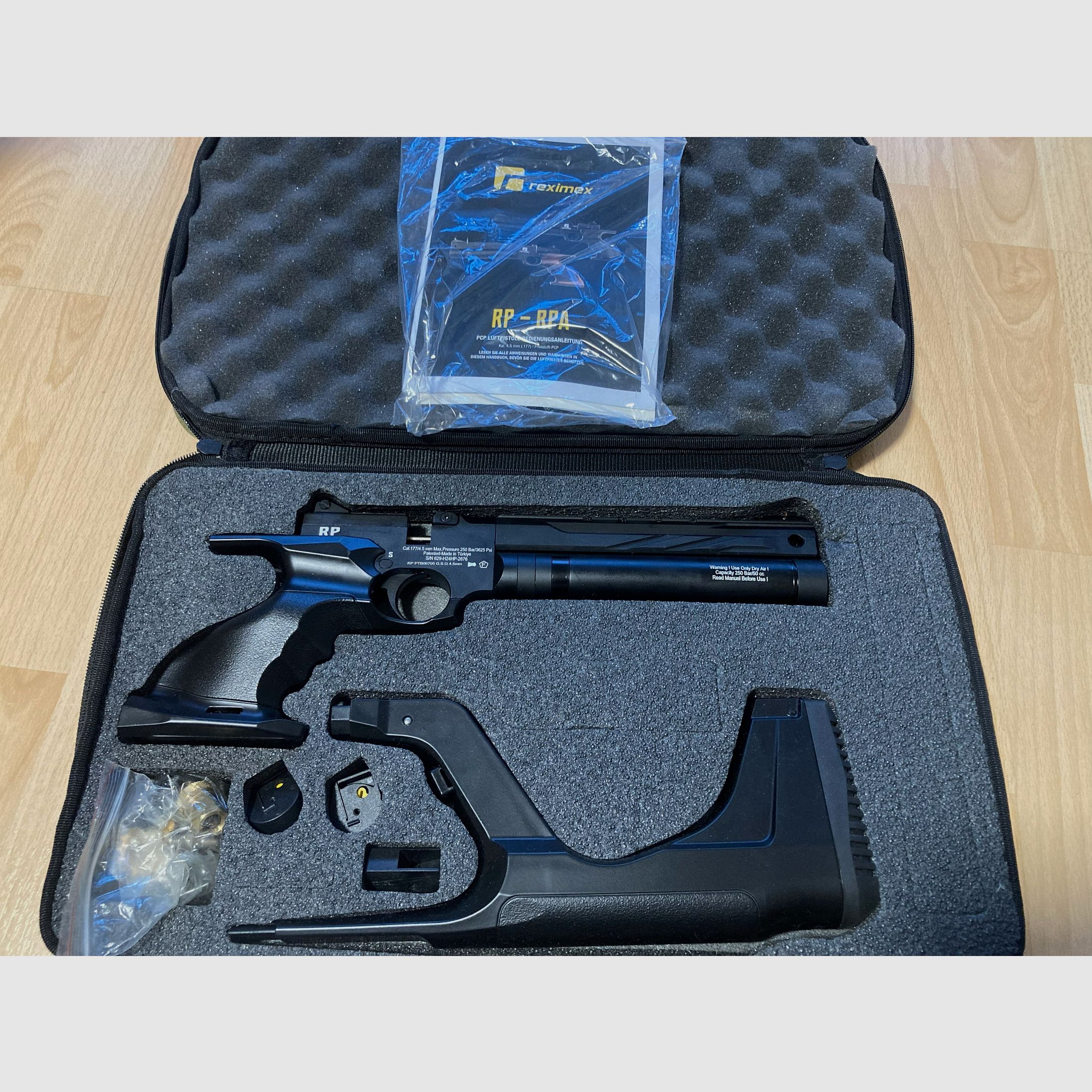 Reximex RP PCP Luftpistole Karabiner Neu OVP