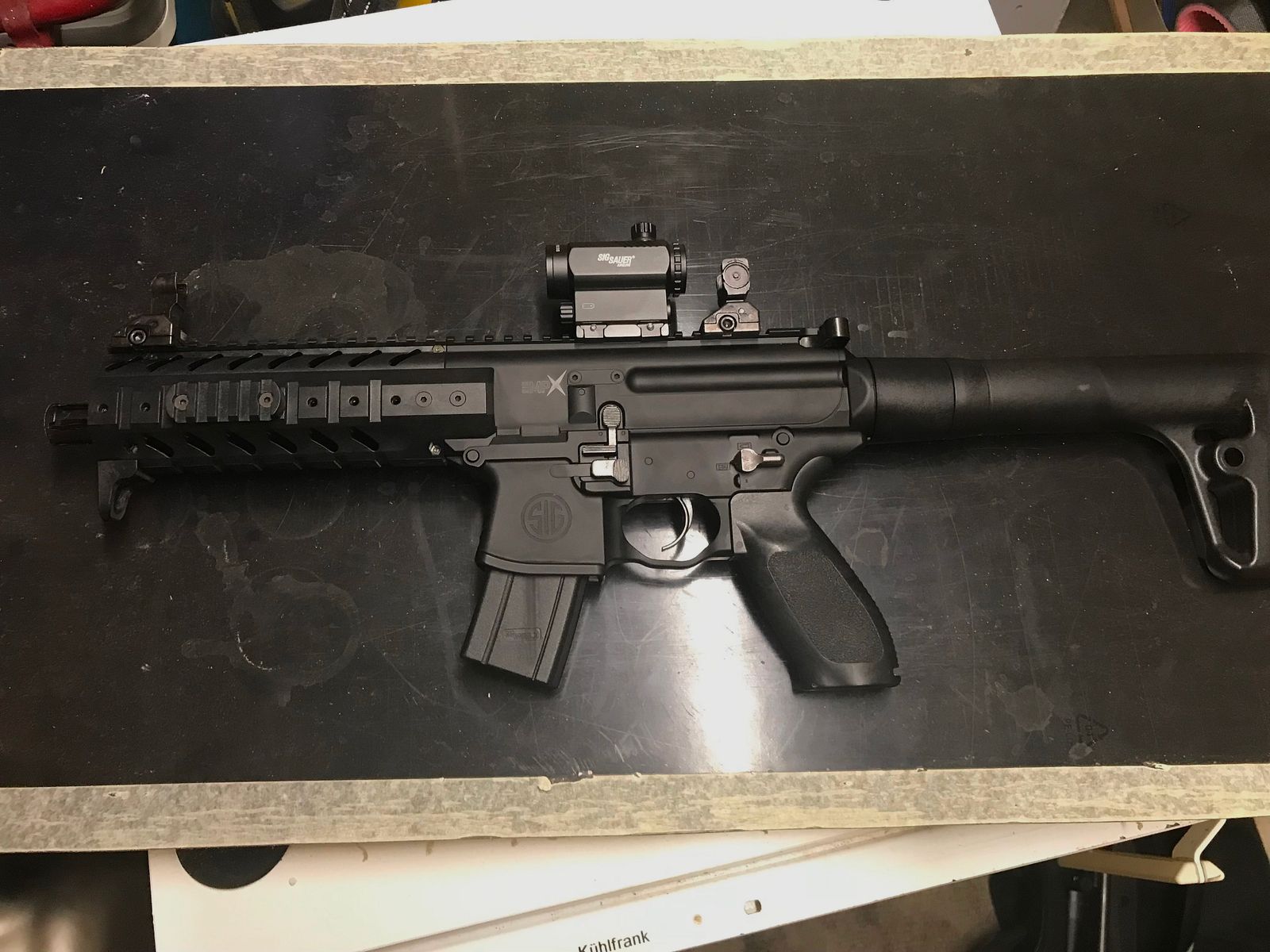 Sig Sauer MPX CO-2 Gewehr + Red Dot