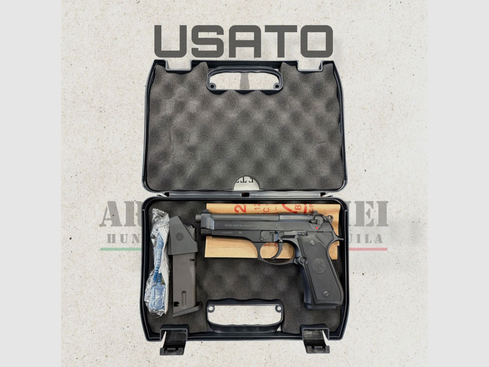 GEBRAUCHT – PISTOLE – BERETTA MOD. 92FS Kal. 9×19, Bild 4 von 4