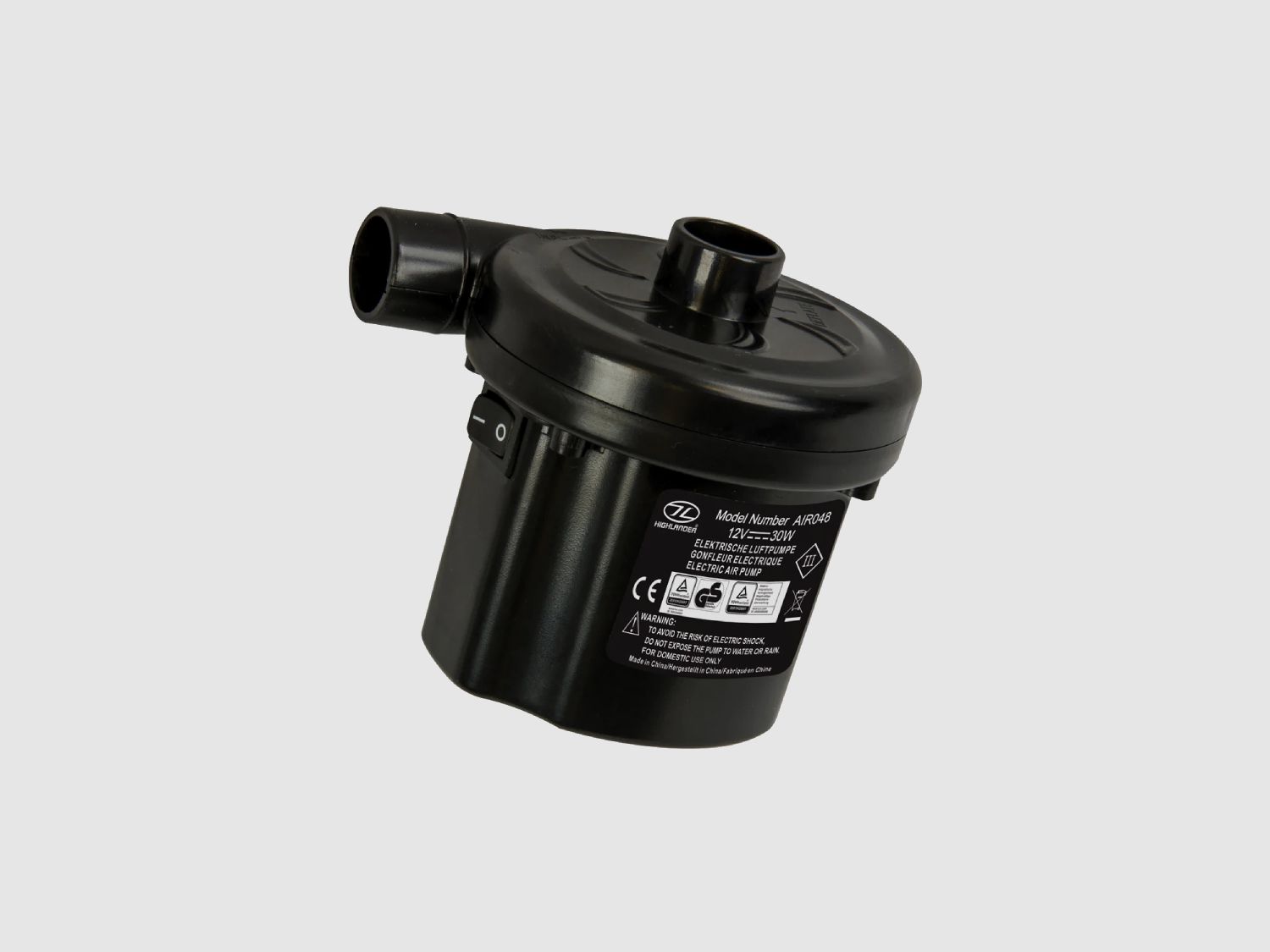 Highlander Elektische Luftpumpe Whirlwind Dual