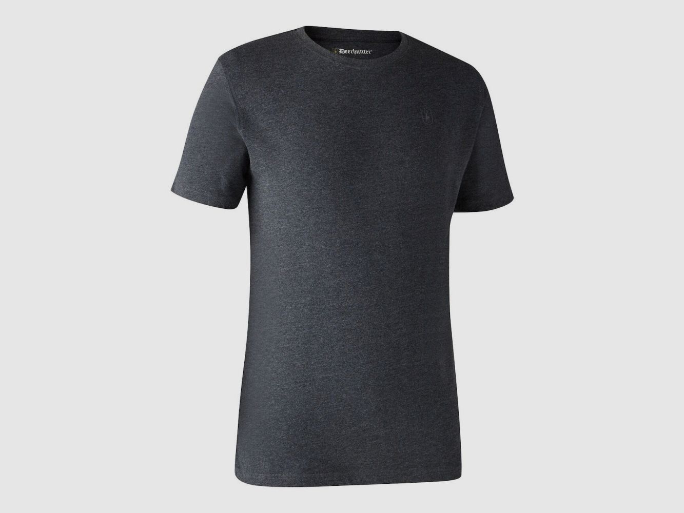 Deerhunter Basic T-shirt confezione da 2 / Adventure Green Melange, immagine 4 di 5