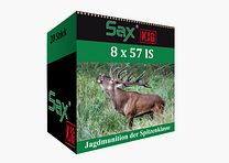 Sax Büchsenpatronen KJG-SR 8x57 IS. 127 grains
