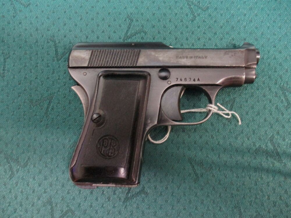 Pistolet Beretta 6,35 mm z zabezpieczeniem na dłoń