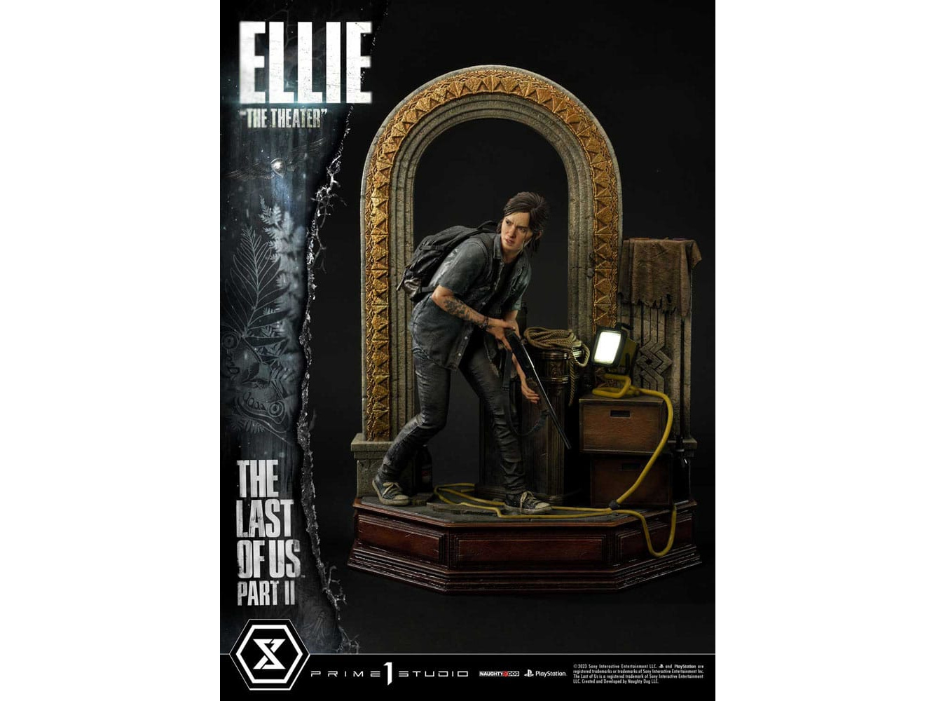 The Last of Us Part II Ultimate Premium Masterline Series Statue 1/4 Ellie "The Theater" Bonus Version 58 cm | 43057