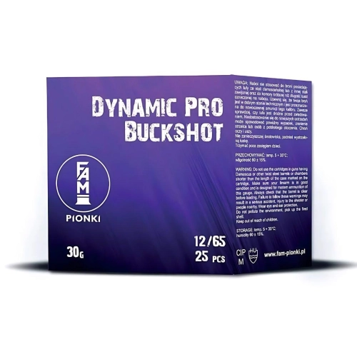 FAM-PIONKI ammunition 12/65 Dynamic Pro Buckshot