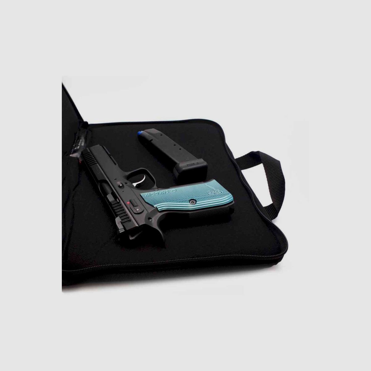 CED1400 Große Pistolen Tasche, Farbe: Schwarz, Bild 6 von 6