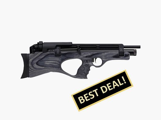 Fucile ad aria Steyr PRO X Scout con calcio in legno laminato