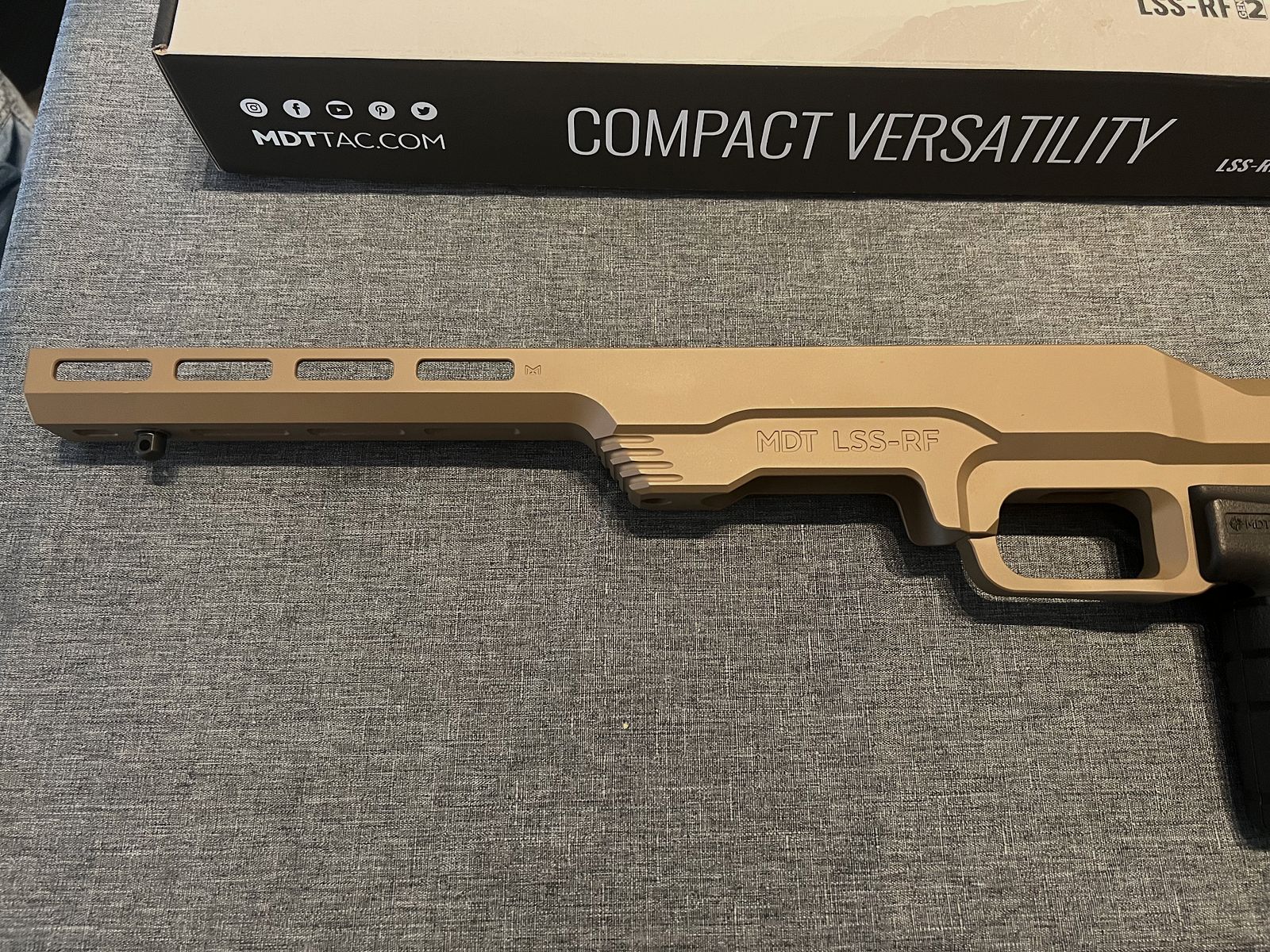 MDT stock system for Tikka T1X complete - as good as new!