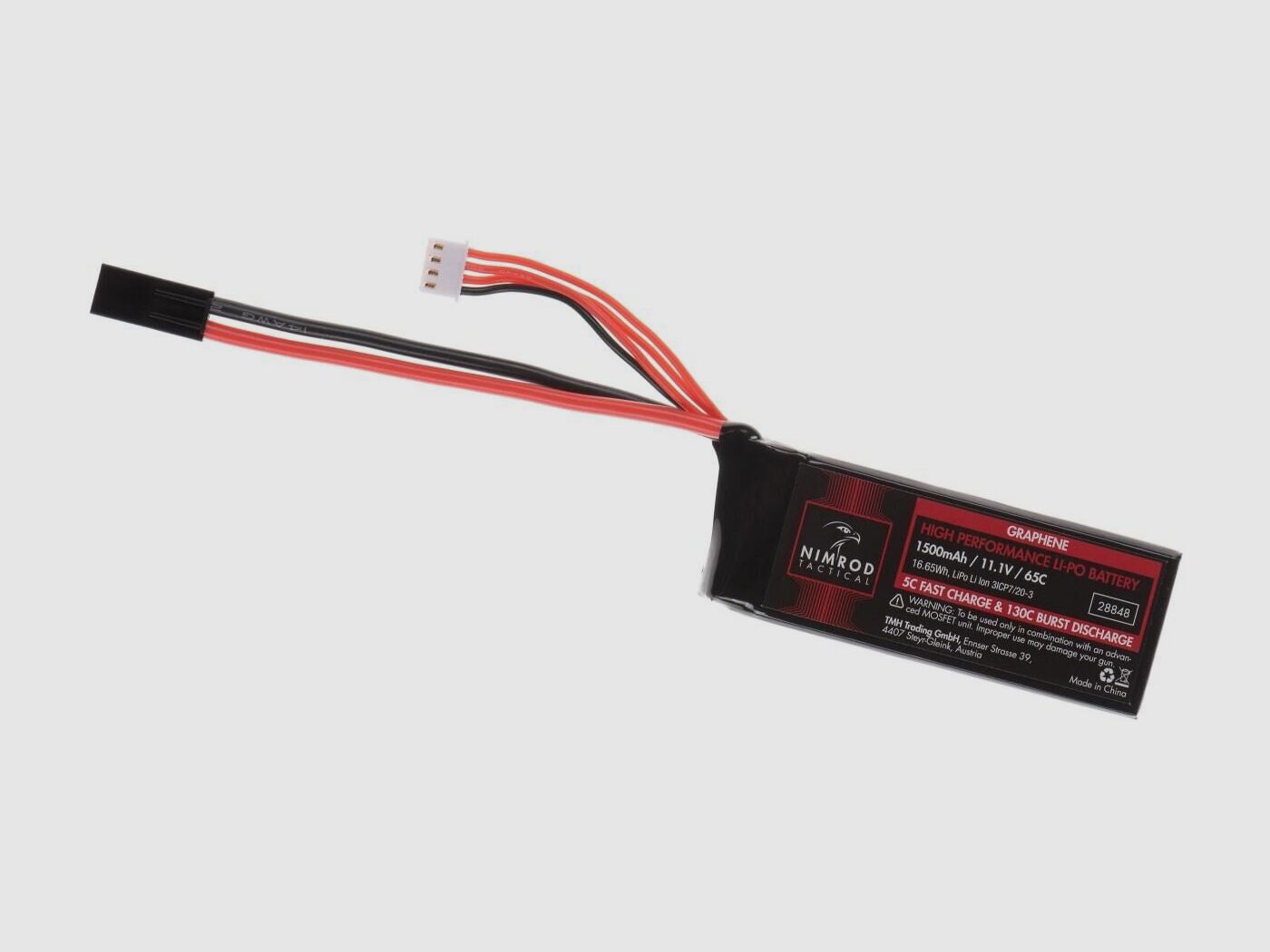 Lipo 11.1V 1500mAh 65C Graphene Mini Tamiya | Nimrod