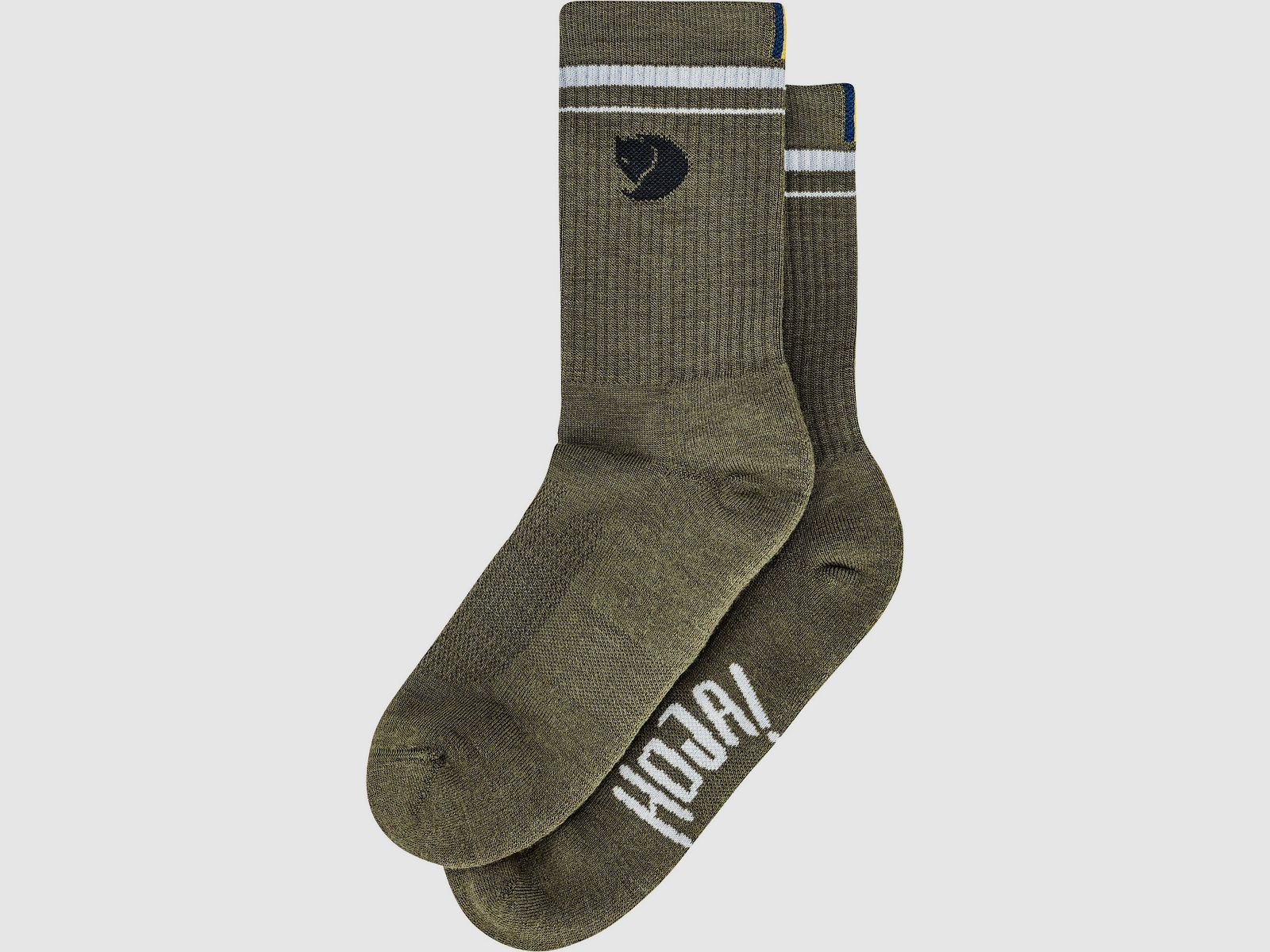 Fjallraven Hoja Chaussettes Vertes, image 1 sur 10