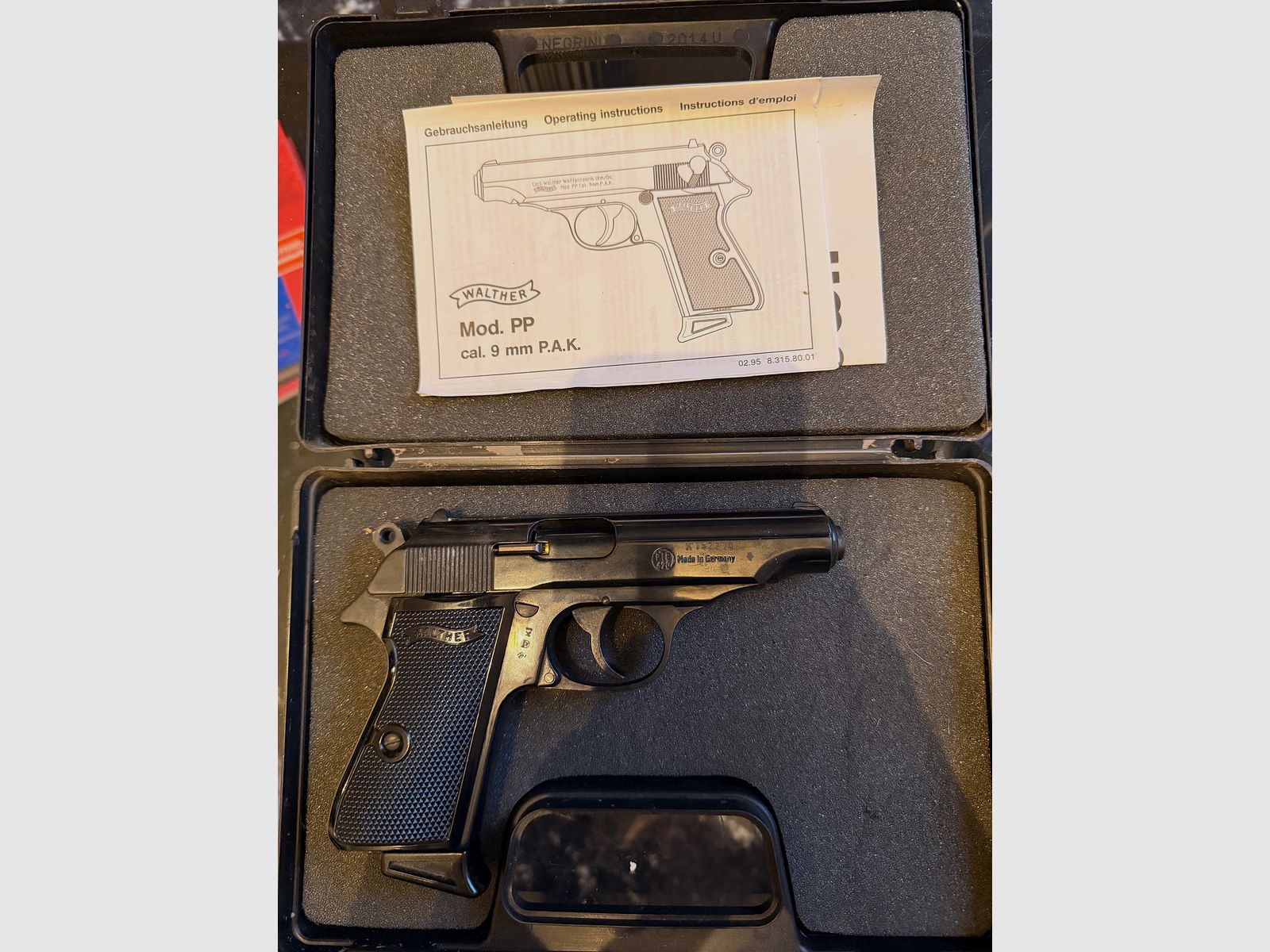 Walther PP 9mm PAK PTB 620