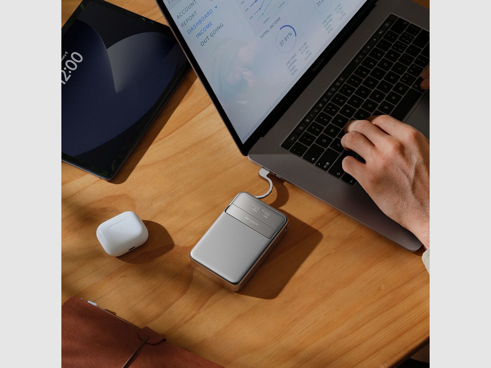 Magnetische Powerbank Rapid, 10.000 mAh, Bild 4 von 10