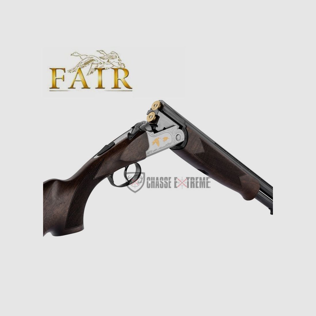 Fusil FAIR Bécassier Classic Silver Extracteur Canon Rayé & C.I 61cm Cal 20/76, image 6 sur 7