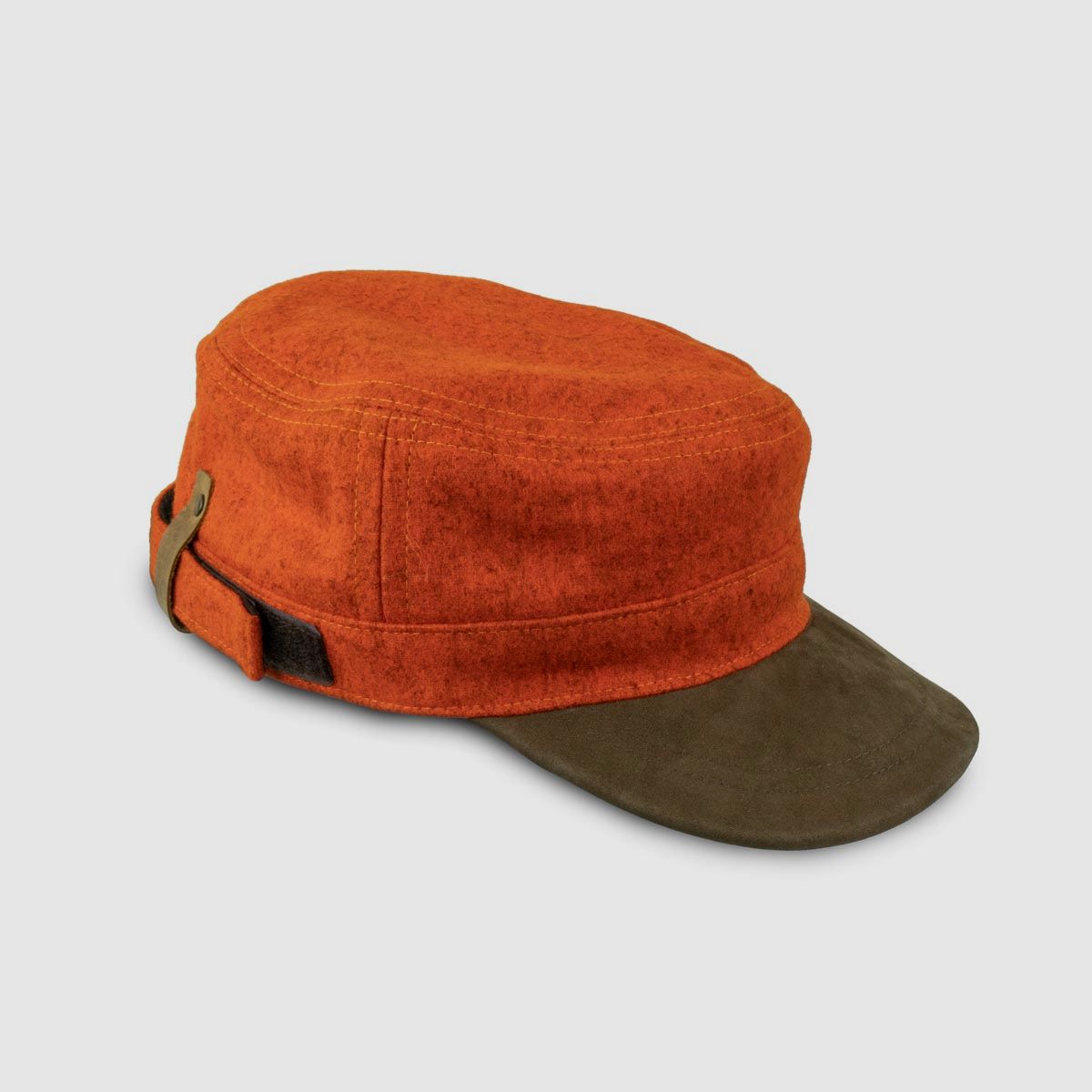Loden Field Cap "Schirmling", Orange