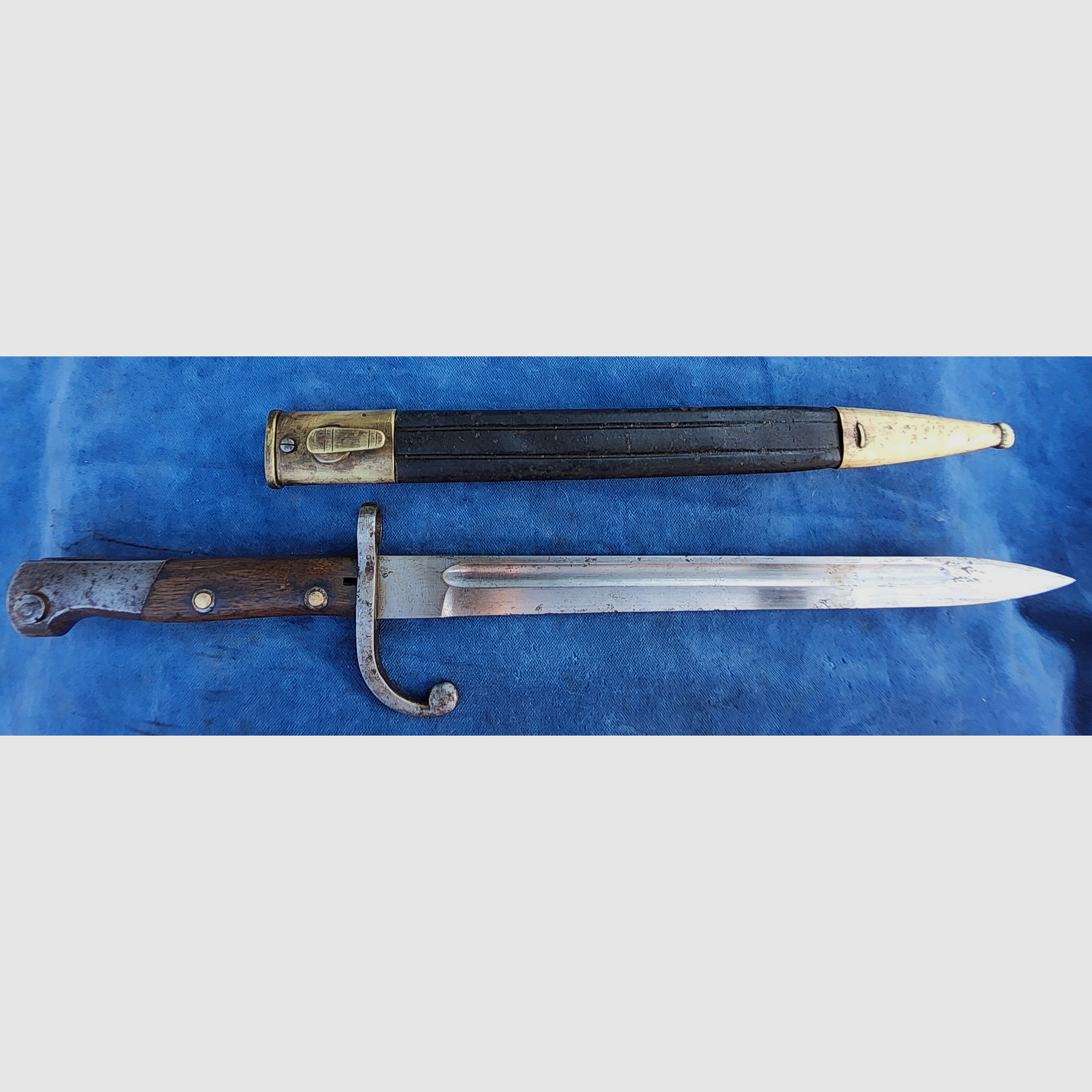 Brazilian Mauser M1908 bayonet, image 1 of 8