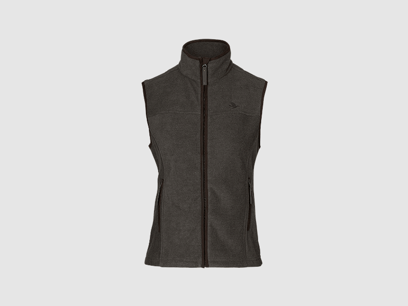 Seeland Woodcock Ivy Fleece Gilet Donna Grigio Scuro Melange M