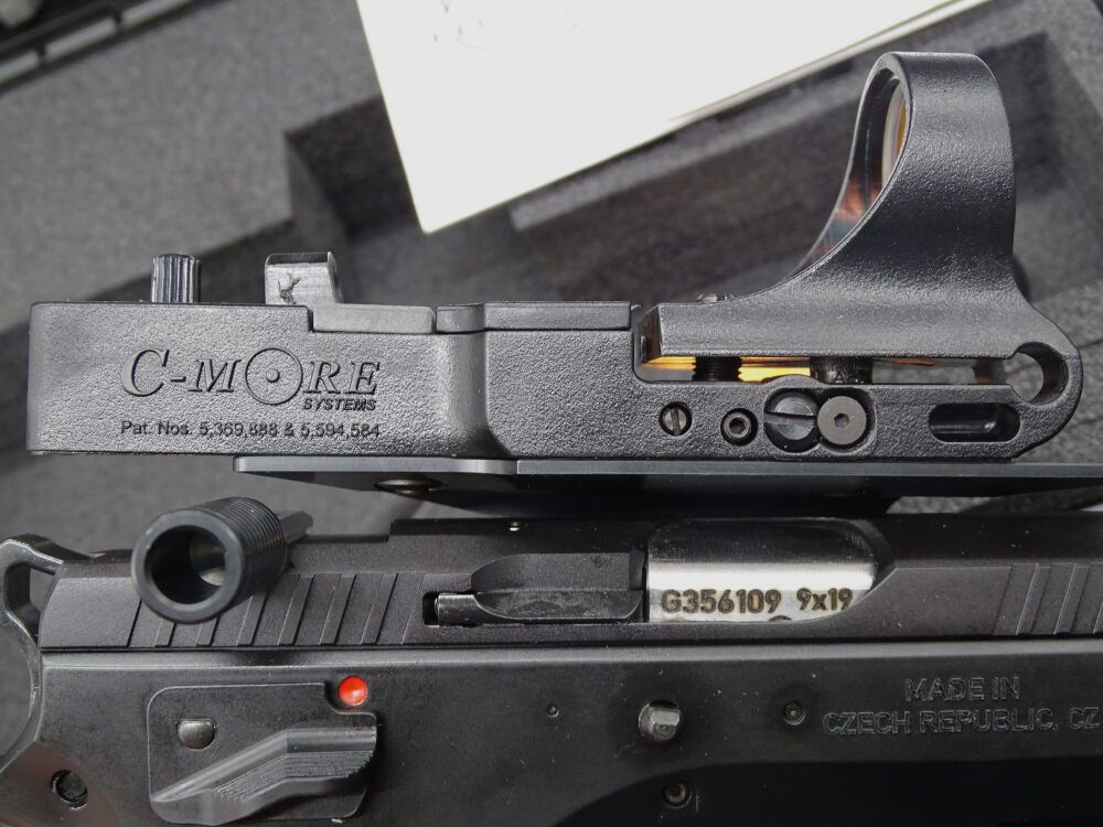 CZ Czechmate 75 TS Open mit Pointer C-M RE Kaliber 9mm Luger 75 TS Czechmate Open