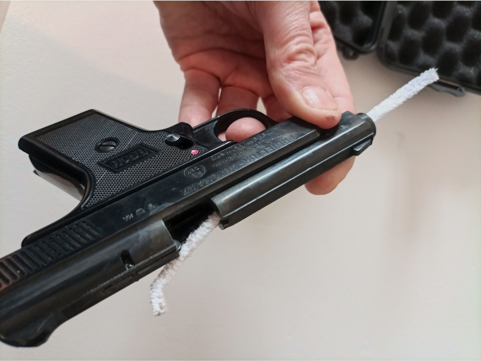 UMAREX Perfecta FBI 8000 Ungeschossen Neu! Original Schachtel und Zubehör Kaliber 8mm