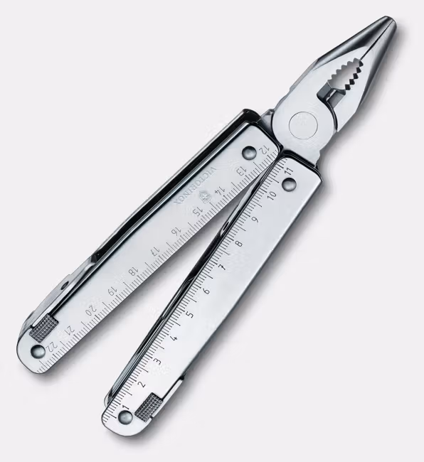 VICTORINOX SWISSTOOL X + LEREN ETUI, afbeelding 4 van 7