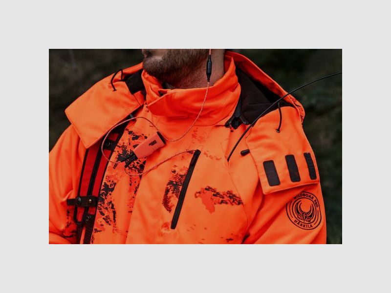 Härkila Wildboar Pro Blaze Camo HWS Isoleret Jakke AXIS MSP®CE Orange, billede 6 af 16