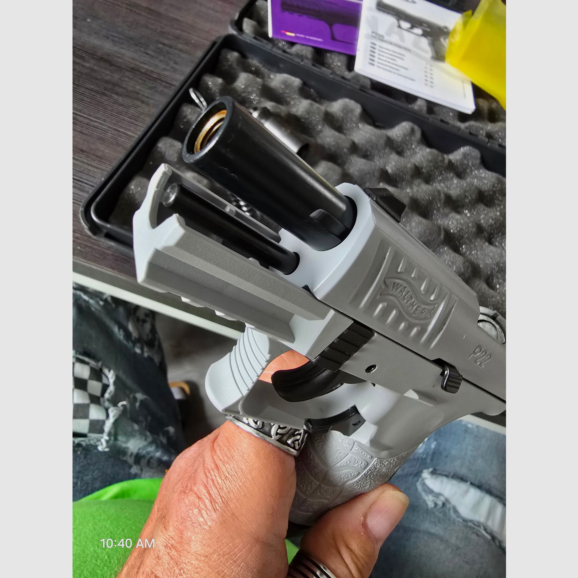 Walther P22Q Concrate Neu