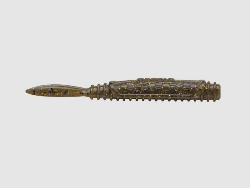 Rapala Crushcity Salted Nedroll 8,1CM 7stk Green Pumpkin Goby