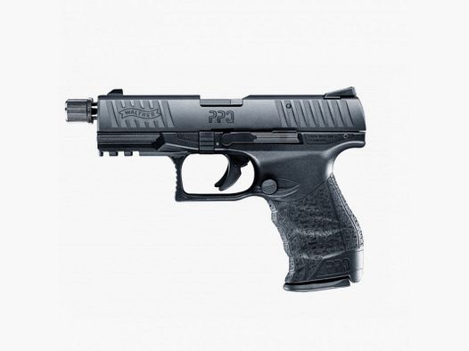 PISTOLET PPQ M2 TACTICAL WALTHER 4,6'' CAL 22LR - 12 COUPS - CANON FILETE