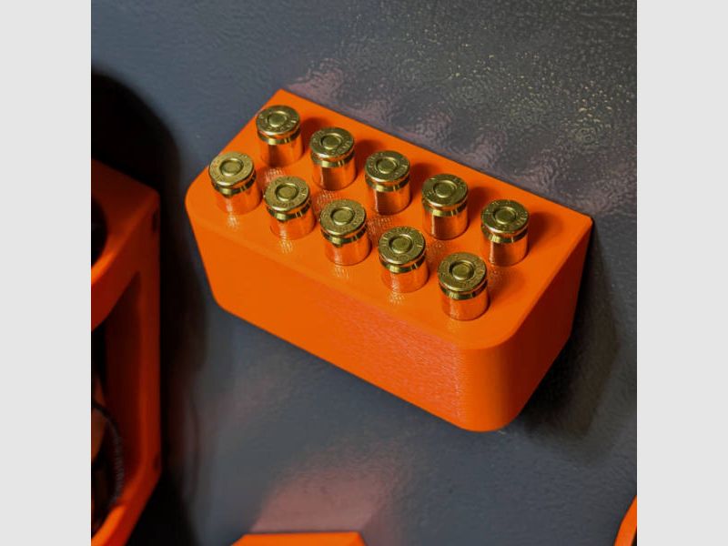 Supporto magnetico per munizioni per cartucce per armadietto delle armi - Accessorio per armadietto delle armi, immagine 3 di 7