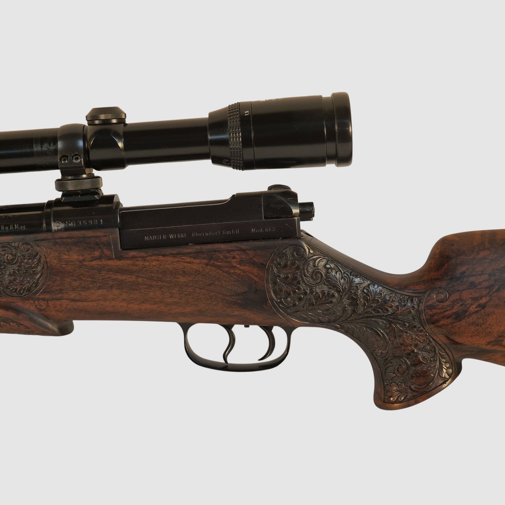 Mauser 66 S im Kal. 375 H&H mit Zeiss Diavari 1,5-4,5x18 