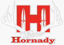 Hornady Team Hornady Antler Sticker - Red/White - approx. 14.0×9.8 cm